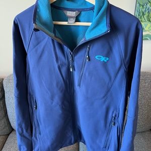 Outdoor Research Ferossi Grid Jacket, Size M, Blue
